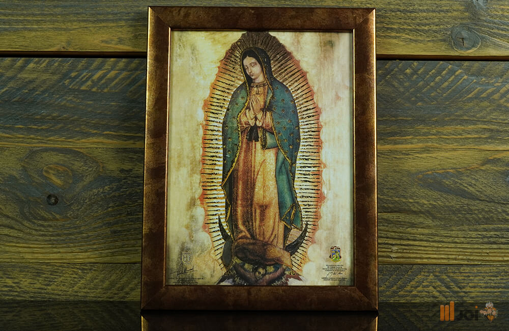 Kopie des originals der jungfrau von guadalupe – goldene version (2)