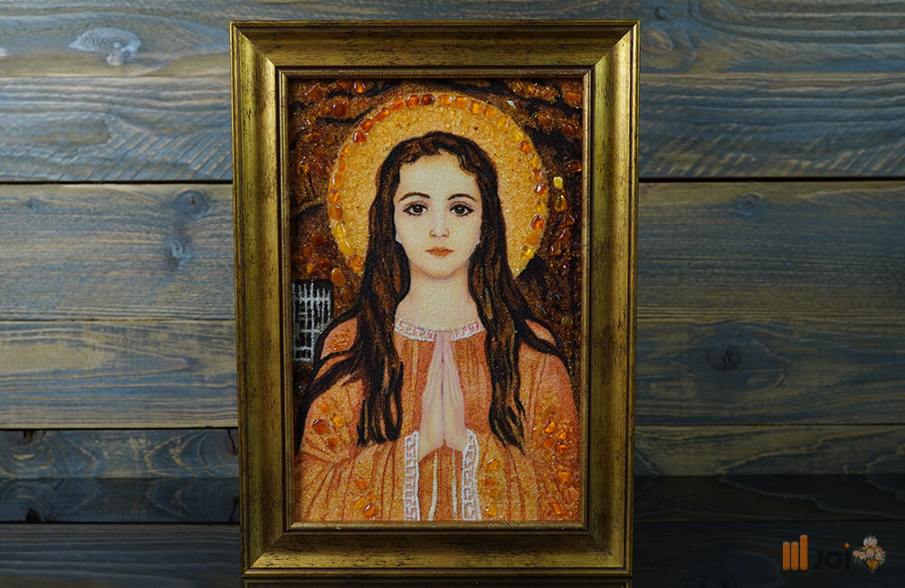 bernsteinbild – Heilige Philomena, direktes portal zum himmel (11)