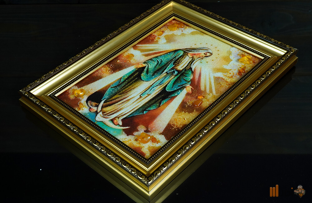 Bernsteinbild – Fatima muttergottes (2)
