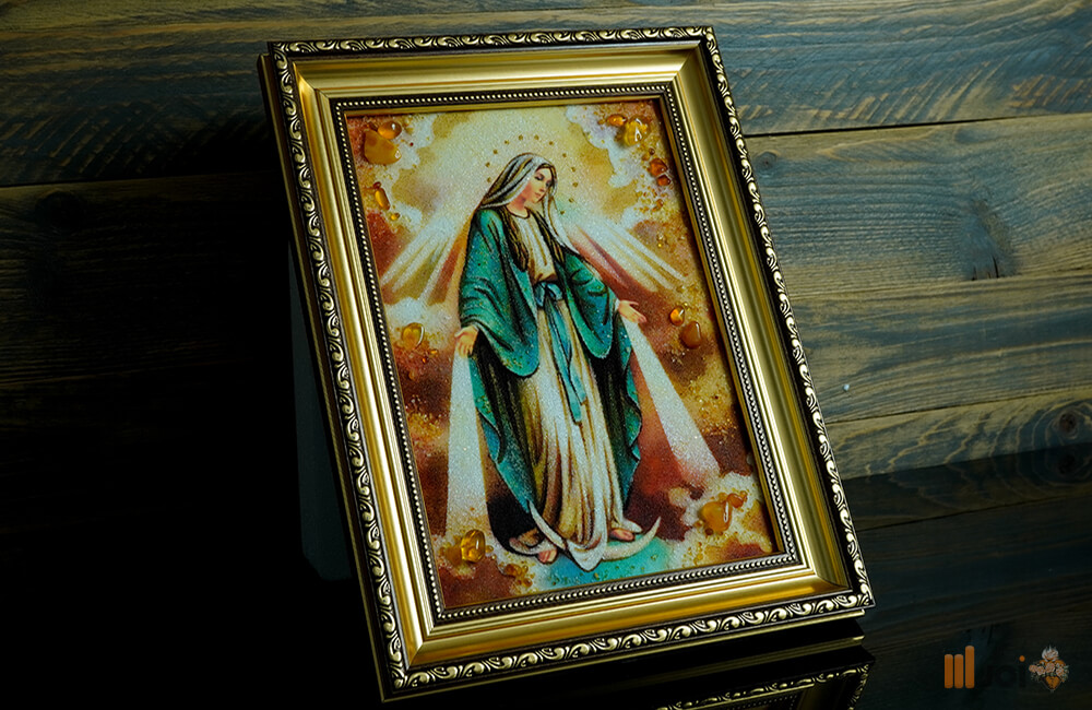 Bernsteinbild – Fatima muttergottes (5)