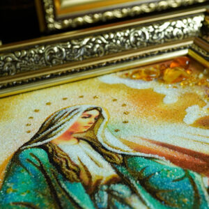 Bernsteinbild – Fatima muttergottes - Image 3