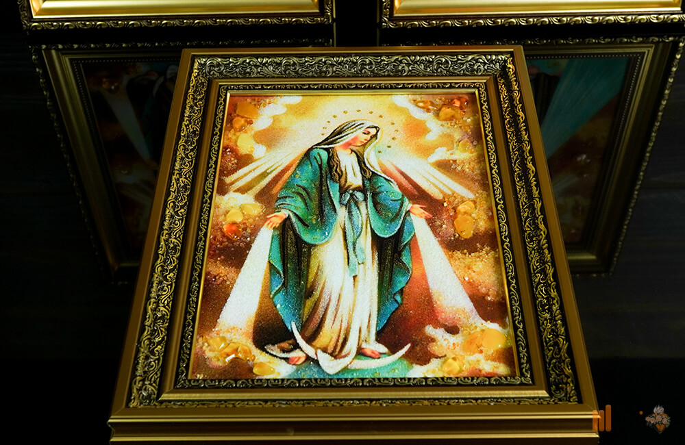 Bernsteinbild – Fatima muttergottes (9)