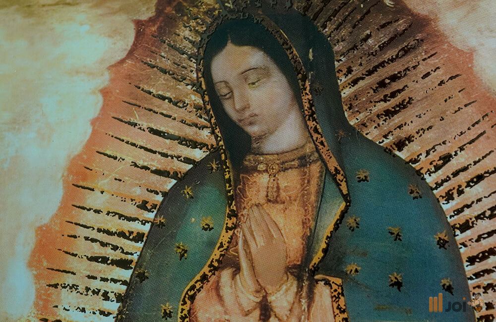 goldprägung kopie originals der guadalupe-muttergottes – format a4 (1)