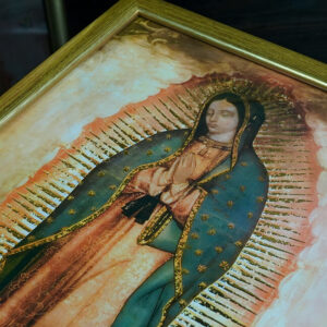 Digitale goldprägung kopie originals der guadalupe-muttergottes – format a4 - Image 5