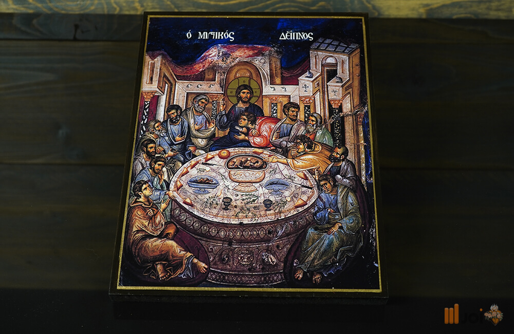 Orthodoxe ikone – das letzte abendmahl (1)