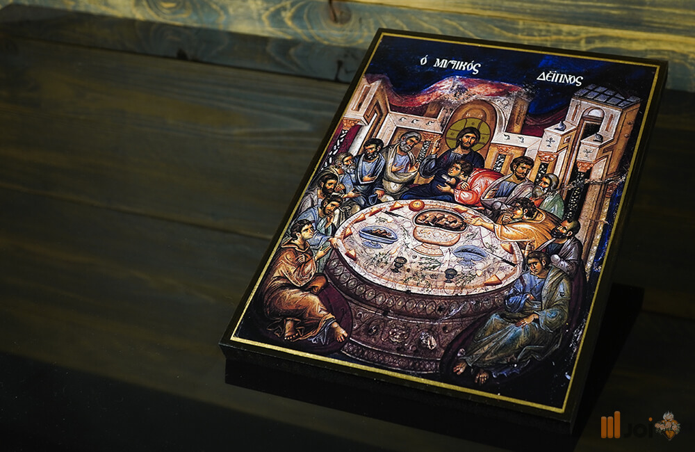Orthodoxe ikone – das letzte abendmahl (3)