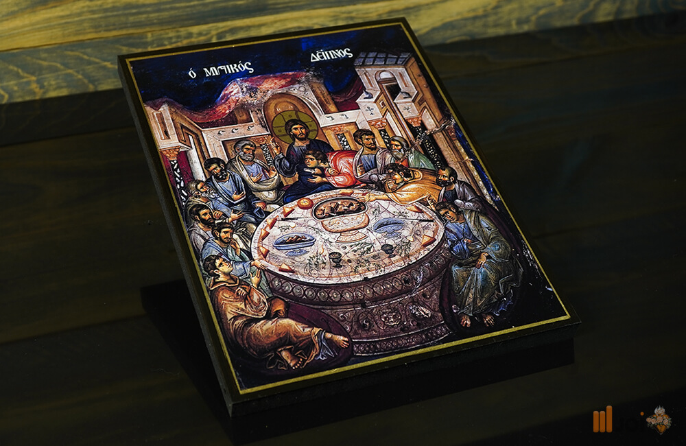 Orthodoxe ikone – das letzte abendmahl (4)