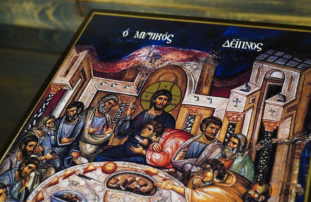 Orthodoxe ikone – das letzte abendmahl (5)
