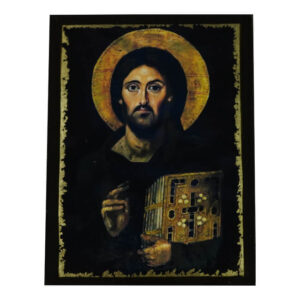 Goldene ikone – Segnender Jesus